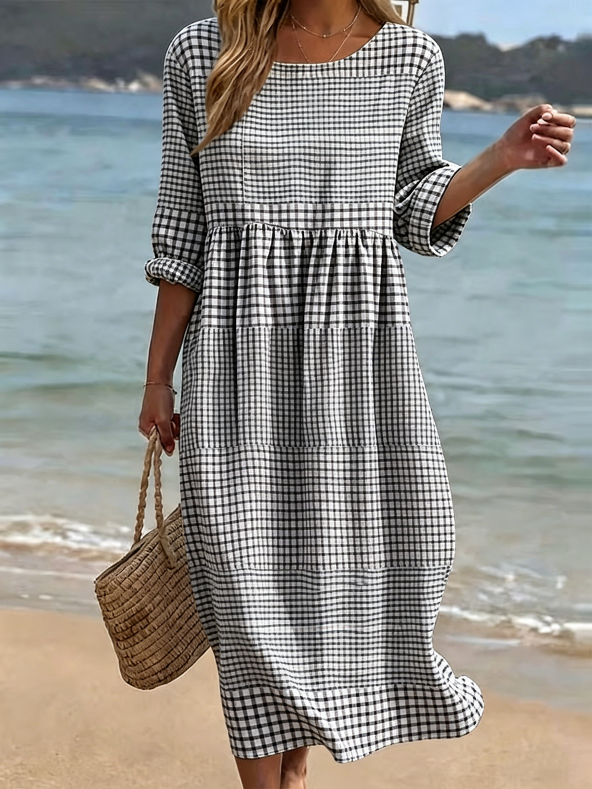 Everyday Linen Comfort Dress