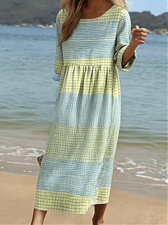 Everyday Linen Comfort Dress