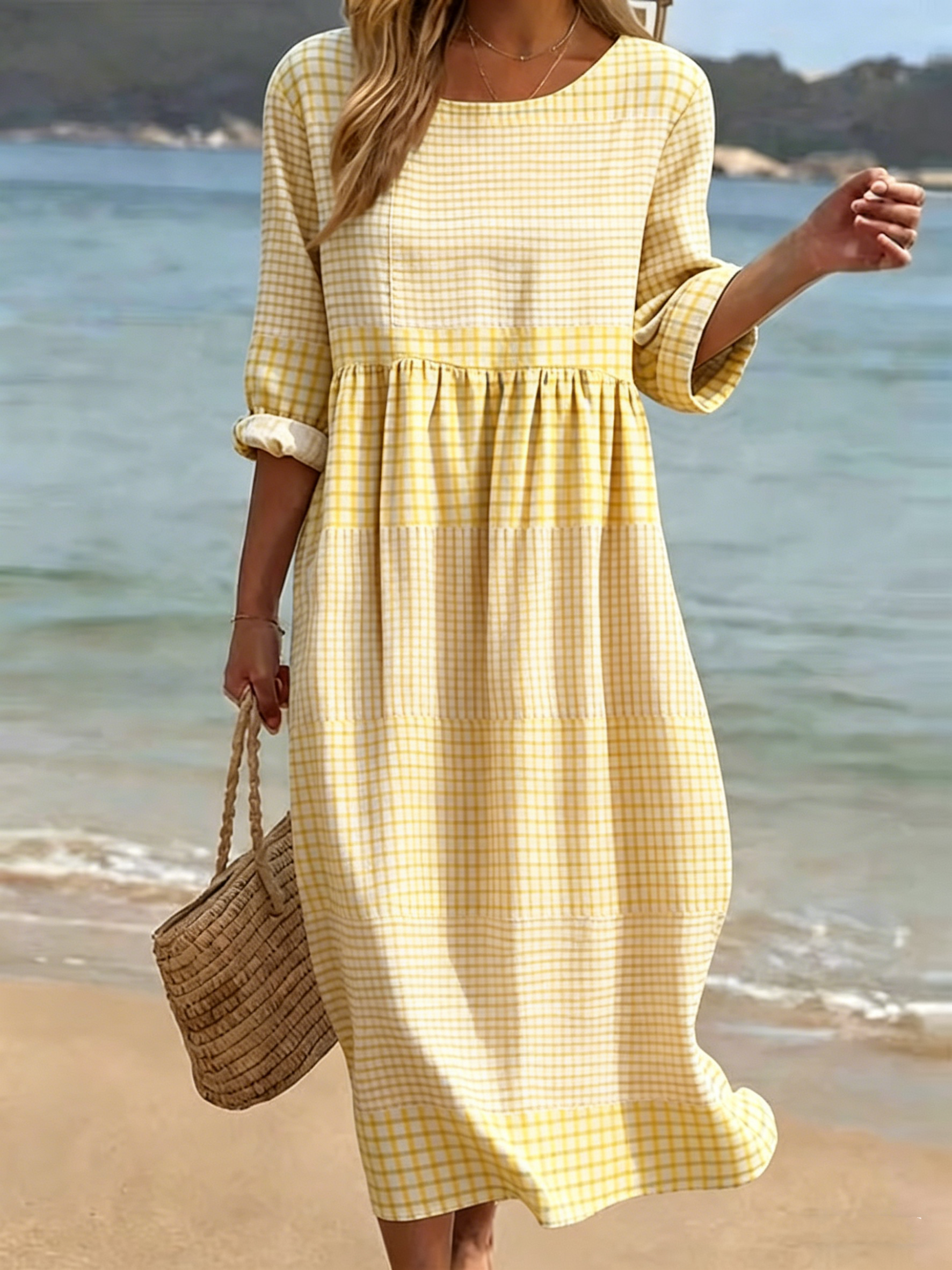 Everyday Linen Comfort Dress